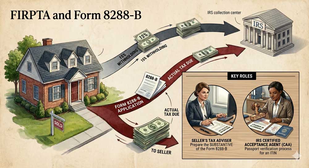 Form 8288-B FIRPTA Guide | Reduce 15% Withholding Tax
